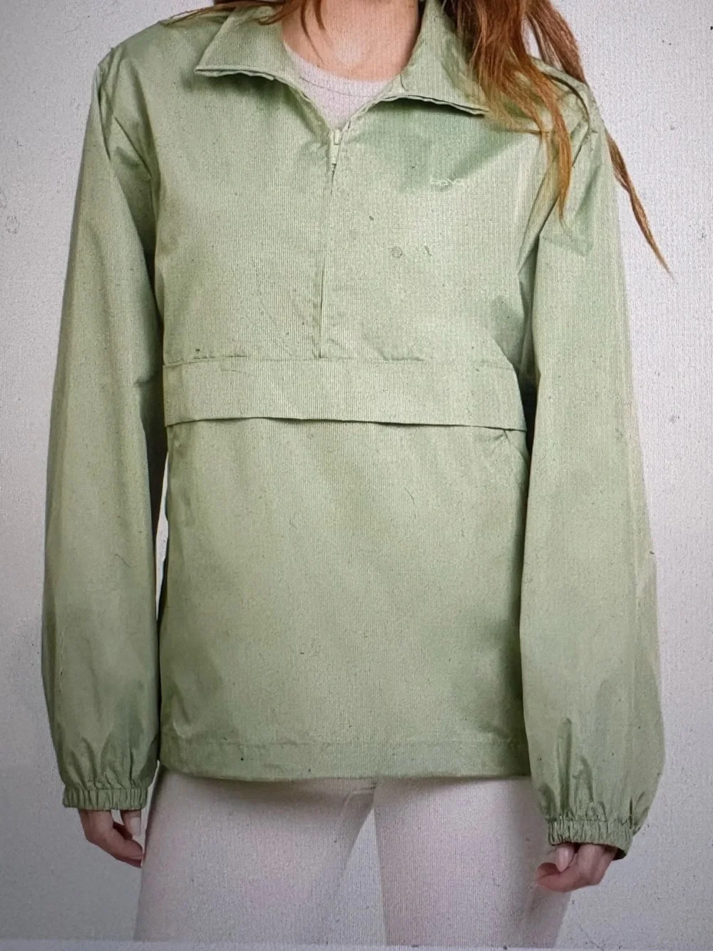 Bala Sage Green Women's Windbreaker Pullover